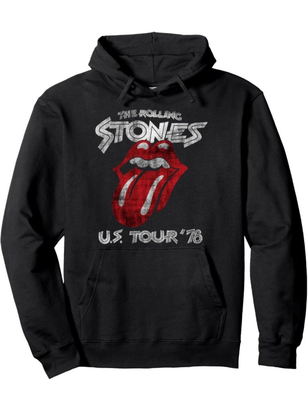 Vintage 1978 U.S. Tour Pullover Hoodie | Classic Rock Graphic Sweatshirt